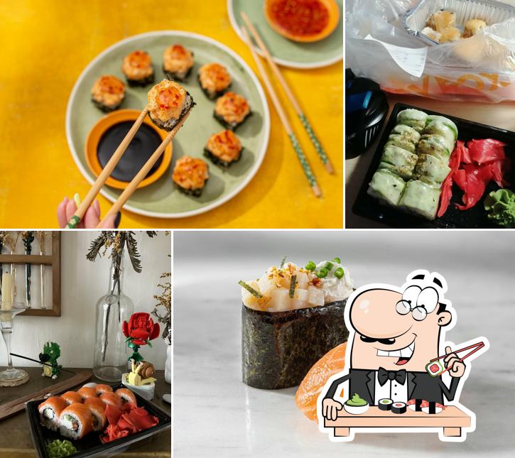 В "Mybox" предлагают суши и роллы