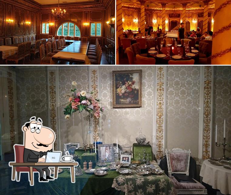 Посмотрите на внутренний интерьер "Турандота"