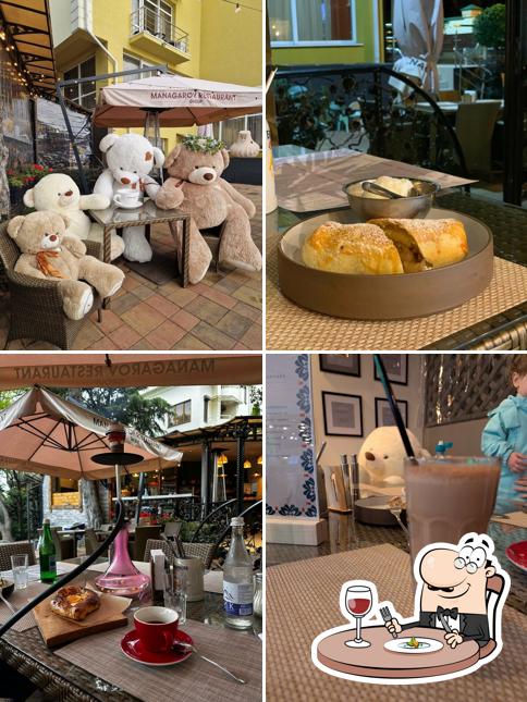 Это фото, где изображены еда и напитки в Черноморская квартира