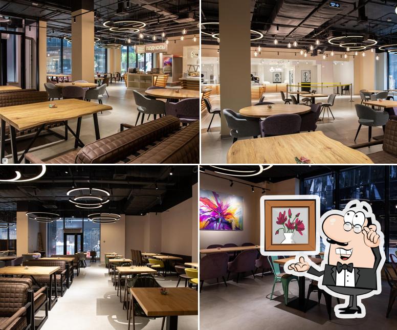 Посмотрите на внутренний интерьер "Столичный вкус"