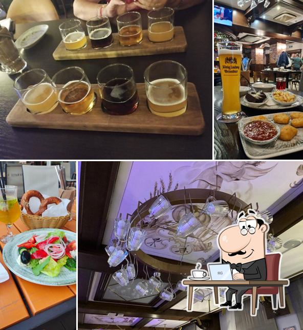 Посмотрите на внутренний интерьер "БирШтрассе"