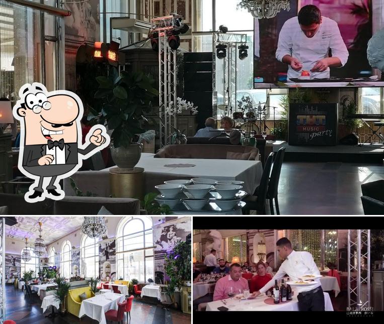 Посмотрите на внутренний интерьер "Balzi Rossi"