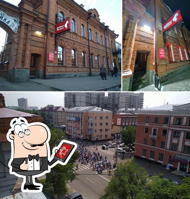 Внешнее оформление "Кофейни на Большой"