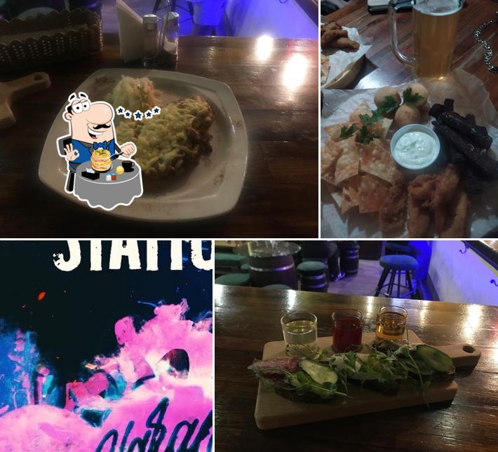 Еда в "Beer&Wine"