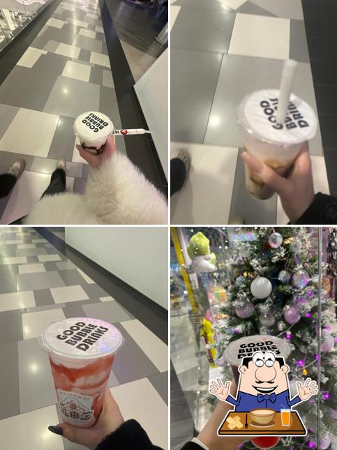 Еда в "Good Bubble Drinks"