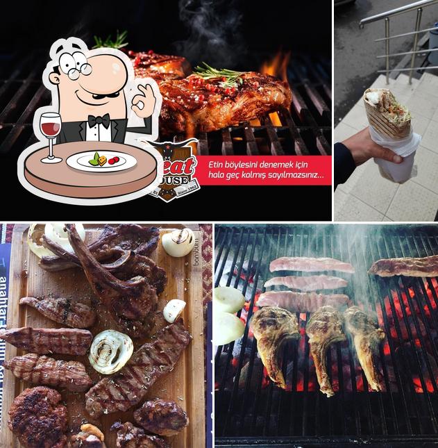 Еда в "Кебаб Хаус"