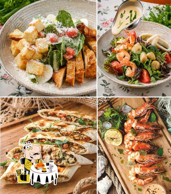 Еда в "Рыбацкой деревне"