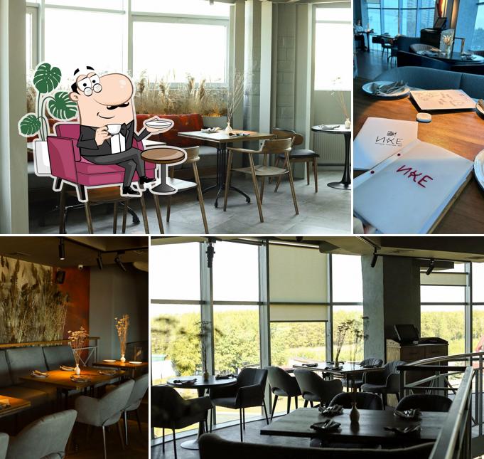 Посмотрите на внутренний интерьер "Ике"