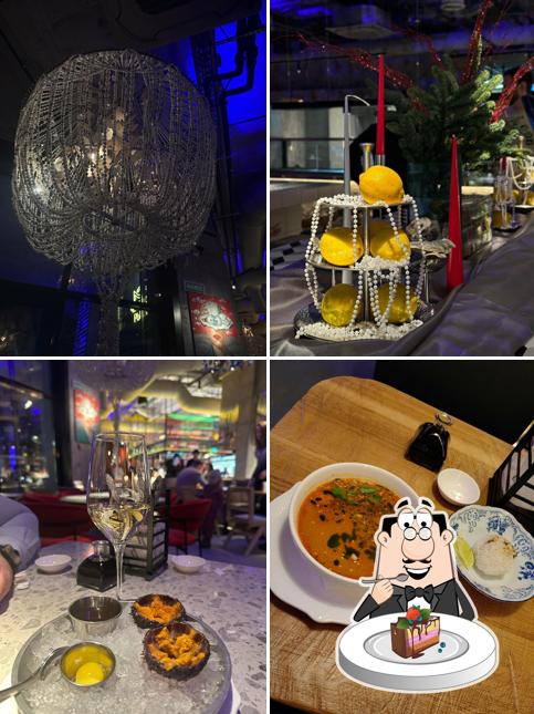 Шоколадный торт в "Честная Рыба"