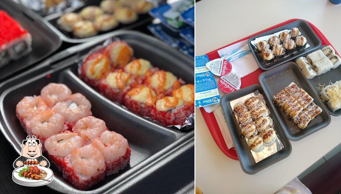 Блюда в "Жако роллы и пицца"