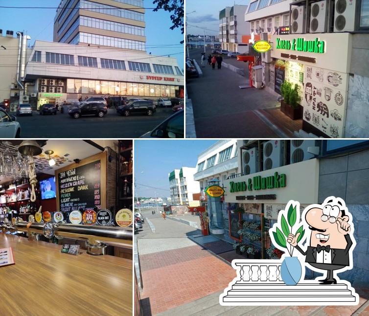 Внешнее оформление "Хмель и шишка"