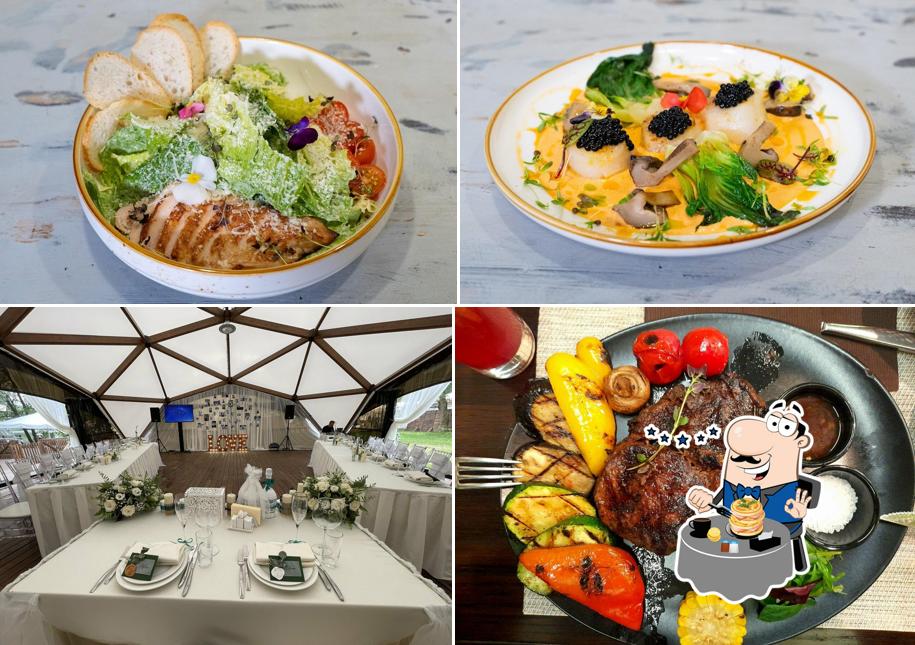 Блюда в "Поместье Парк"