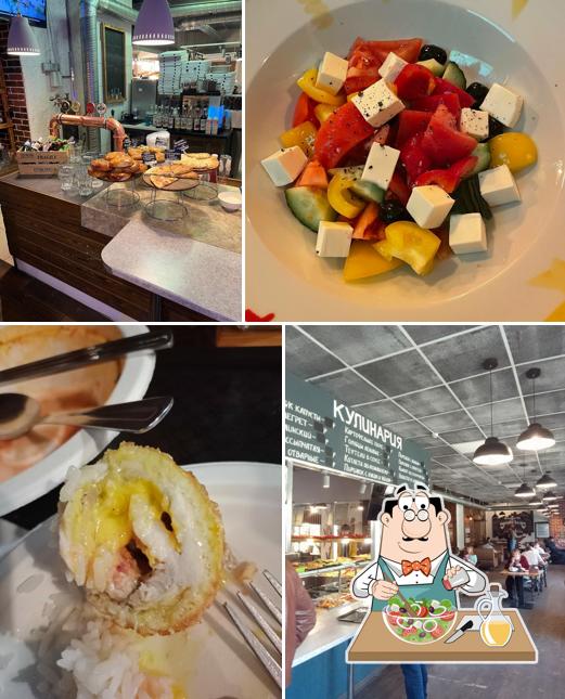 Греческий салат в "Кухня"