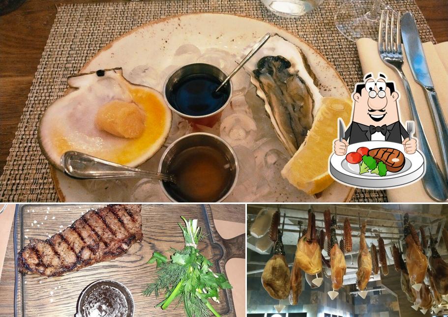 Стейк в "Террасе/Lounge & Bar"