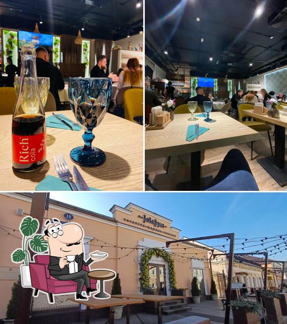 Посмотрите на внутренний интерьер "КавкАзия"