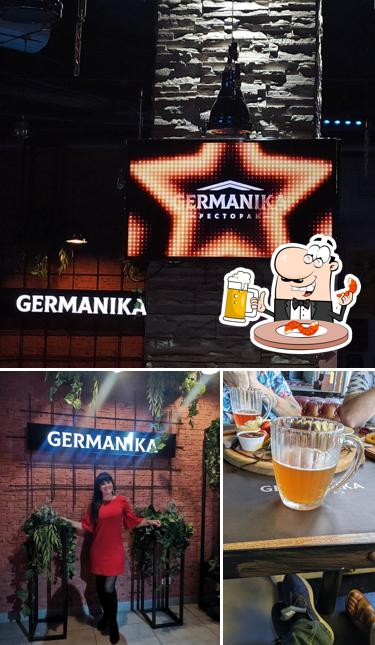 Насладитесь стаканом темного или светлого пива