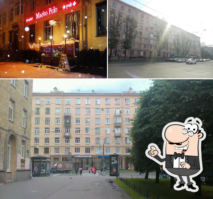 Посмотрите, как "Марко Поло" выглядит снаружи