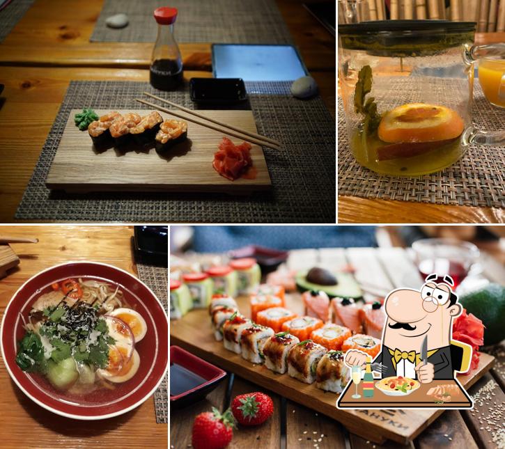 Блюда в "Тануках"