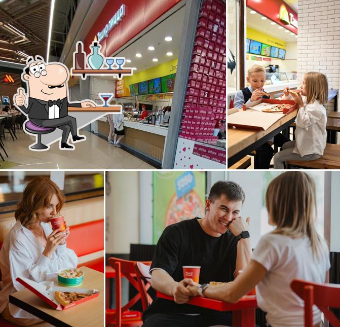 Интерьер "Ташир Пицца"