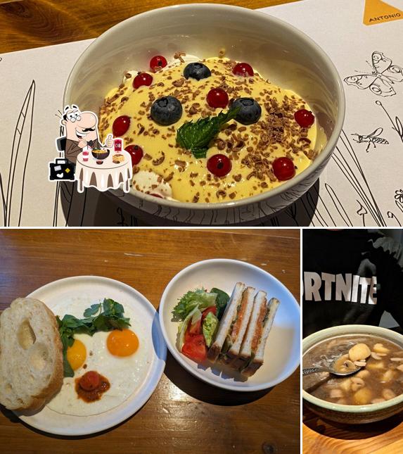 Еда в "Антонио"