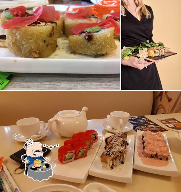 Еда в "Автосуши"