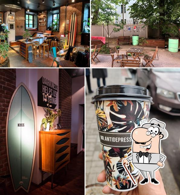 Внешнее оформление "SurfCoffee"