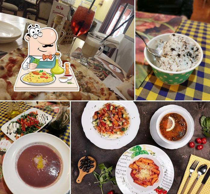 Еда в "Элио"