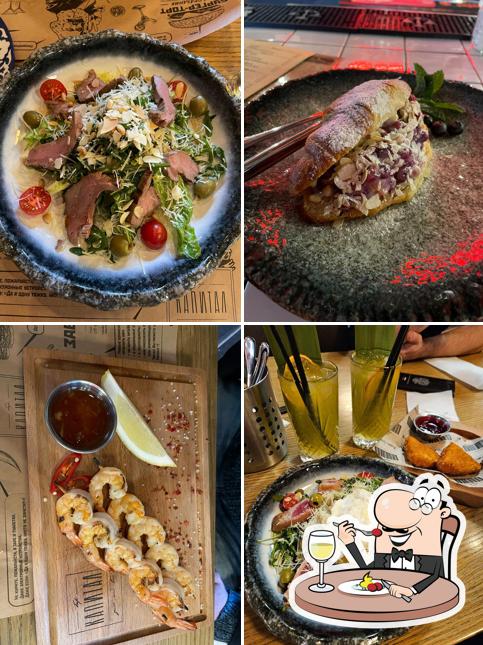 Блюда в "Баре КАПИТАЛ"