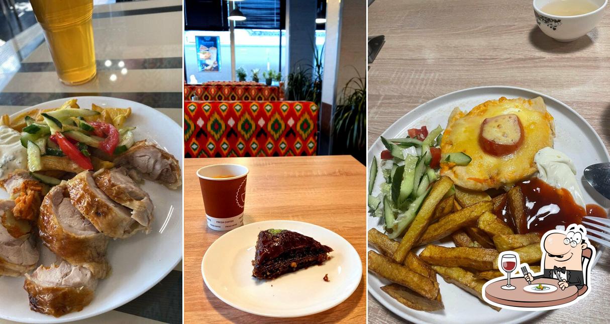 Блюда в "Кафе Сhimyon"