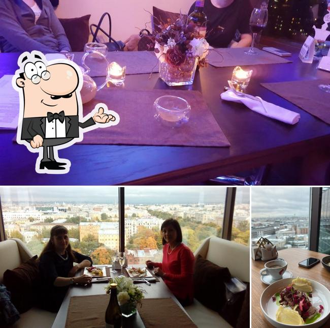 Интерьер "Ресторана Я люблю… La panorama"