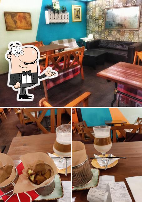 Внутреннее оформление и столики в МарFино