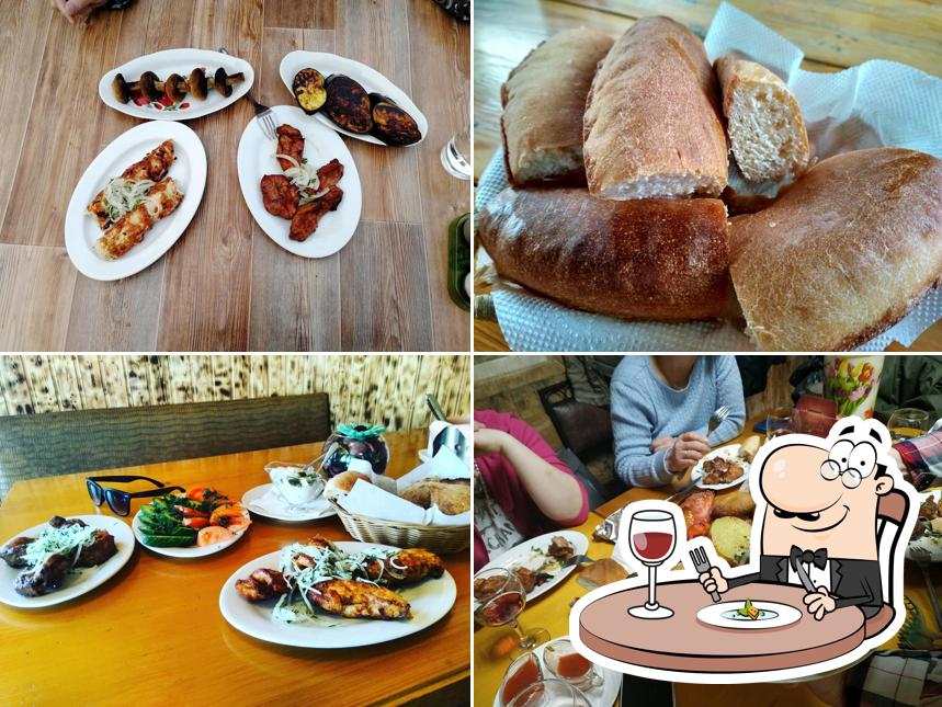 Блюда в "Шашлычном домике"