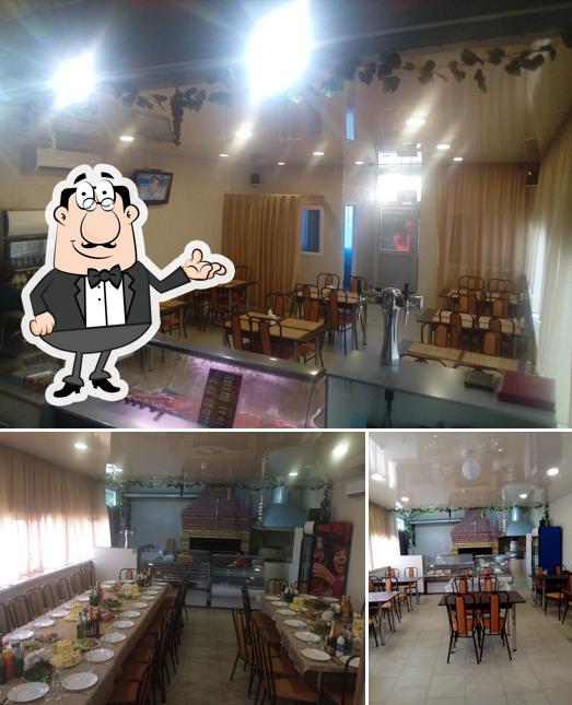 Интерьер "Пылающий мангал"