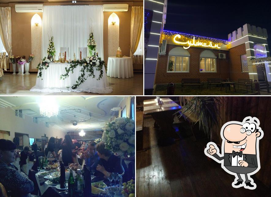 Посмотрите на внутренний интерьер "Султана"