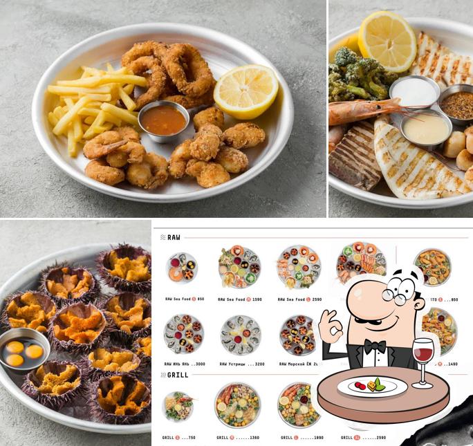 Блюда в "Fisha"