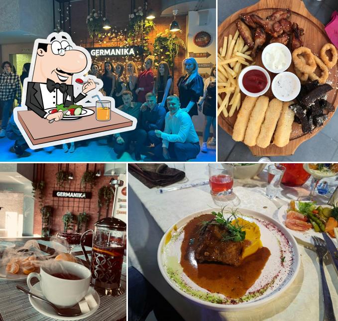 Еда в "Германике"