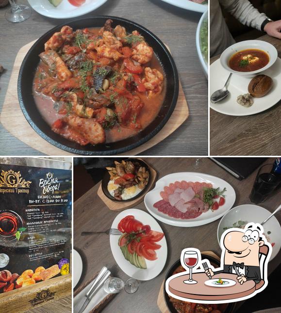 Крем-брюле в "Gubernskiy Traktir Restaurant"