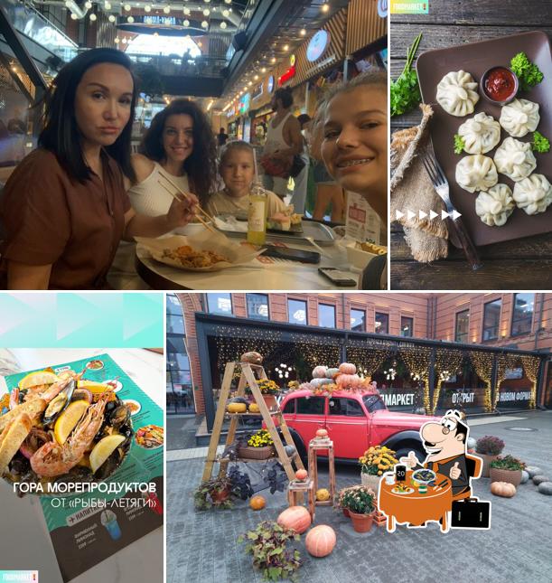 Моллюски в "Foodmarket"