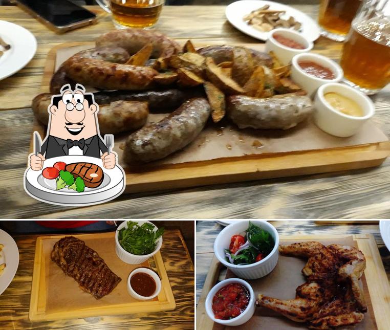 Стейк в "Толстом фраере"