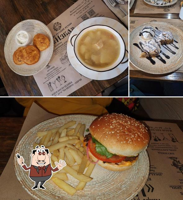 Еда в "Избе"