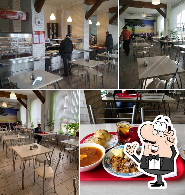 Посмотрите на внутренний интерьер "Столовой М-52"