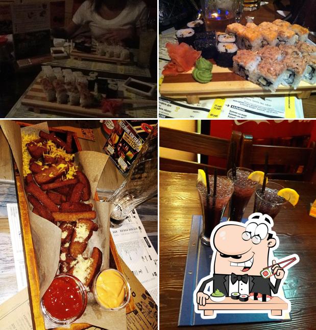 Попробуйте различные сеты суши