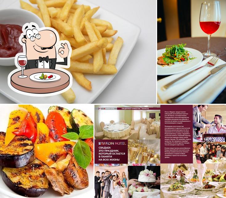 Блюда в "Бардине отель Новокузнецк"