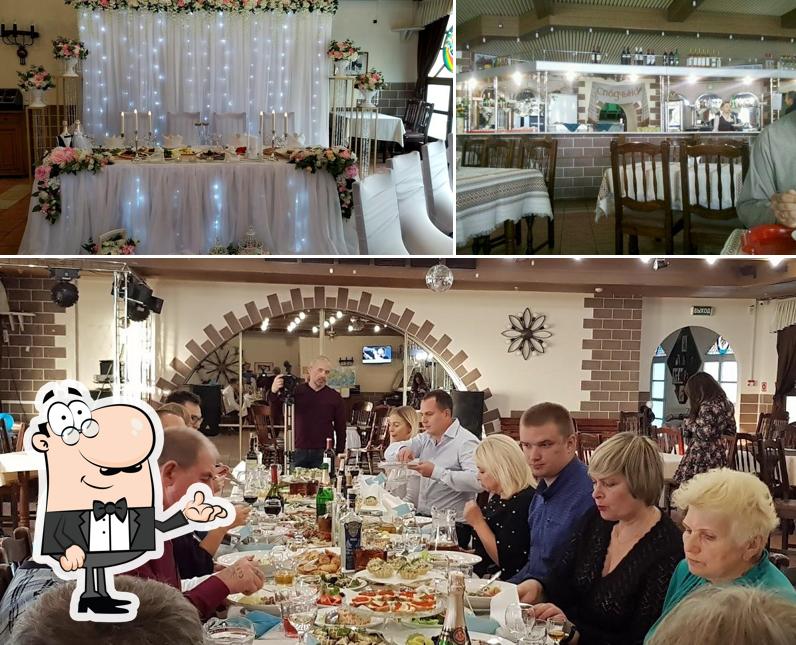 Посмотрите на внутренний интерьер "Спадчына Кондитерская"