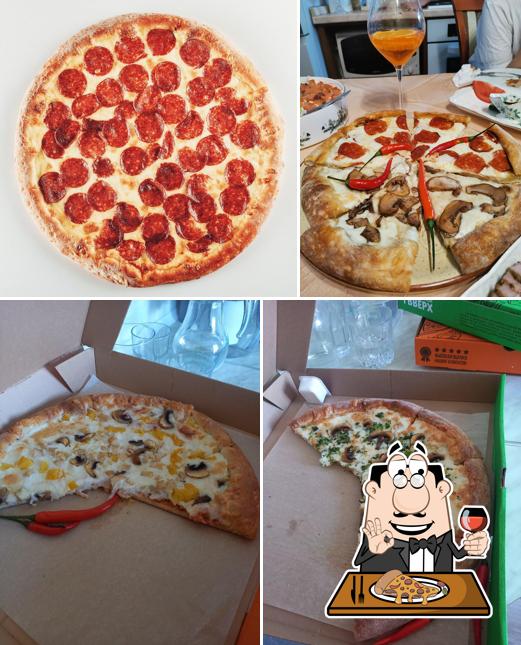 Закажите разные виды пиццы