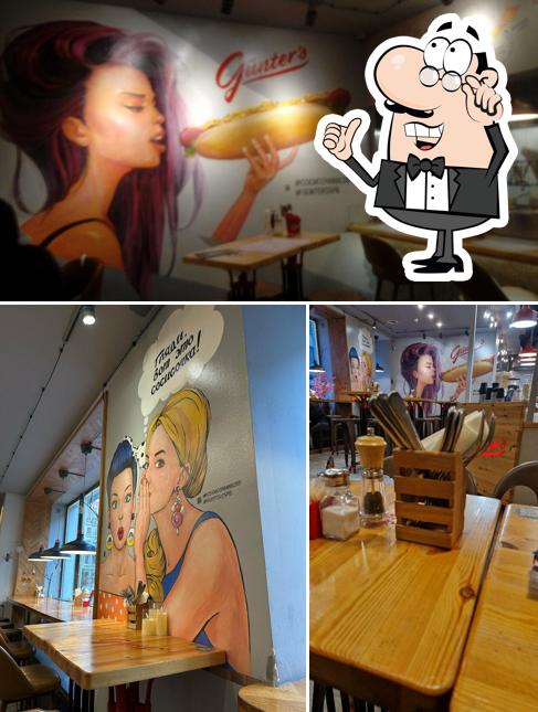 Интерьер "Gunter's Немецкая сосисочная"