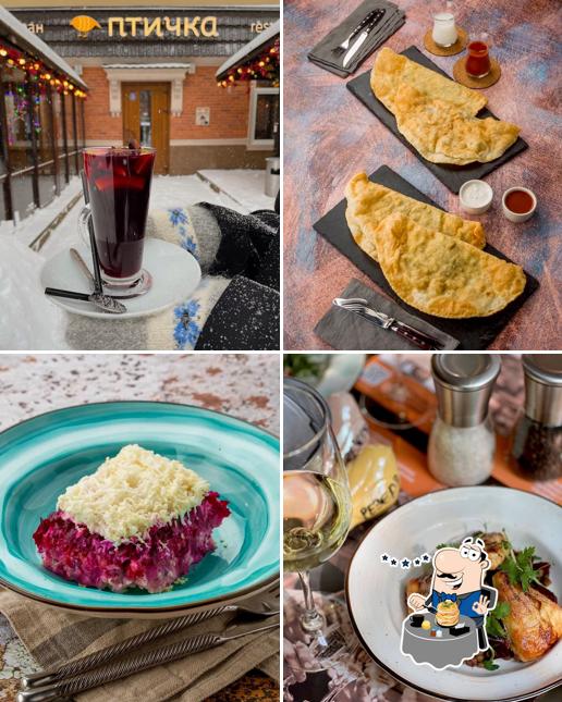 Шоколадный мусс в "Птичка"