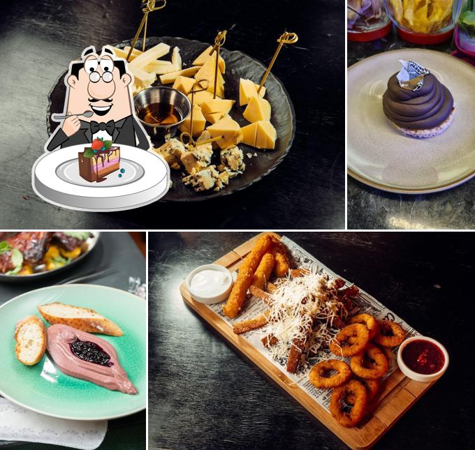 Шоколадный торт в "УЕ!БАРЕ"