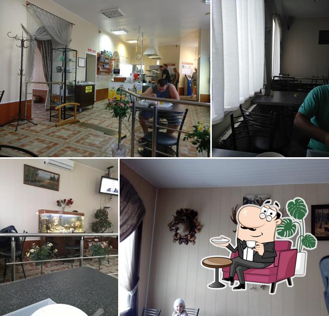 Посмотрите на внутренний интерьер "Столовая"