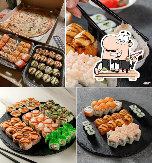 Отведайте различные сеты суши